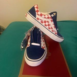 Vans checkered shoes